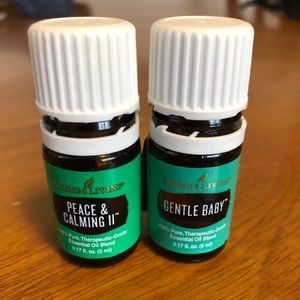 Young living Peace & Calming II/Gentle Baby oils
